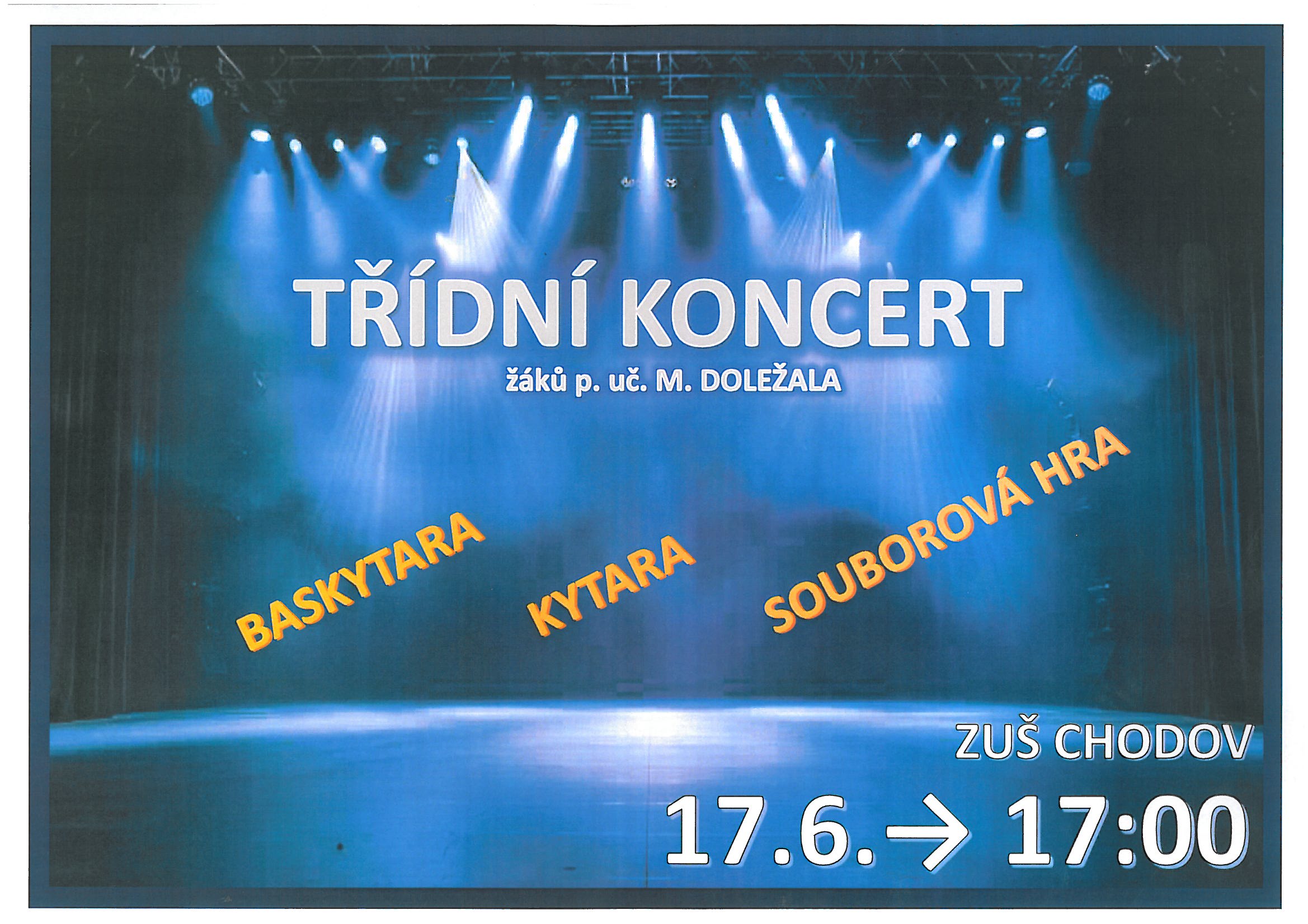 Třídní koncert - M. Doležala szus-chodov26060814081